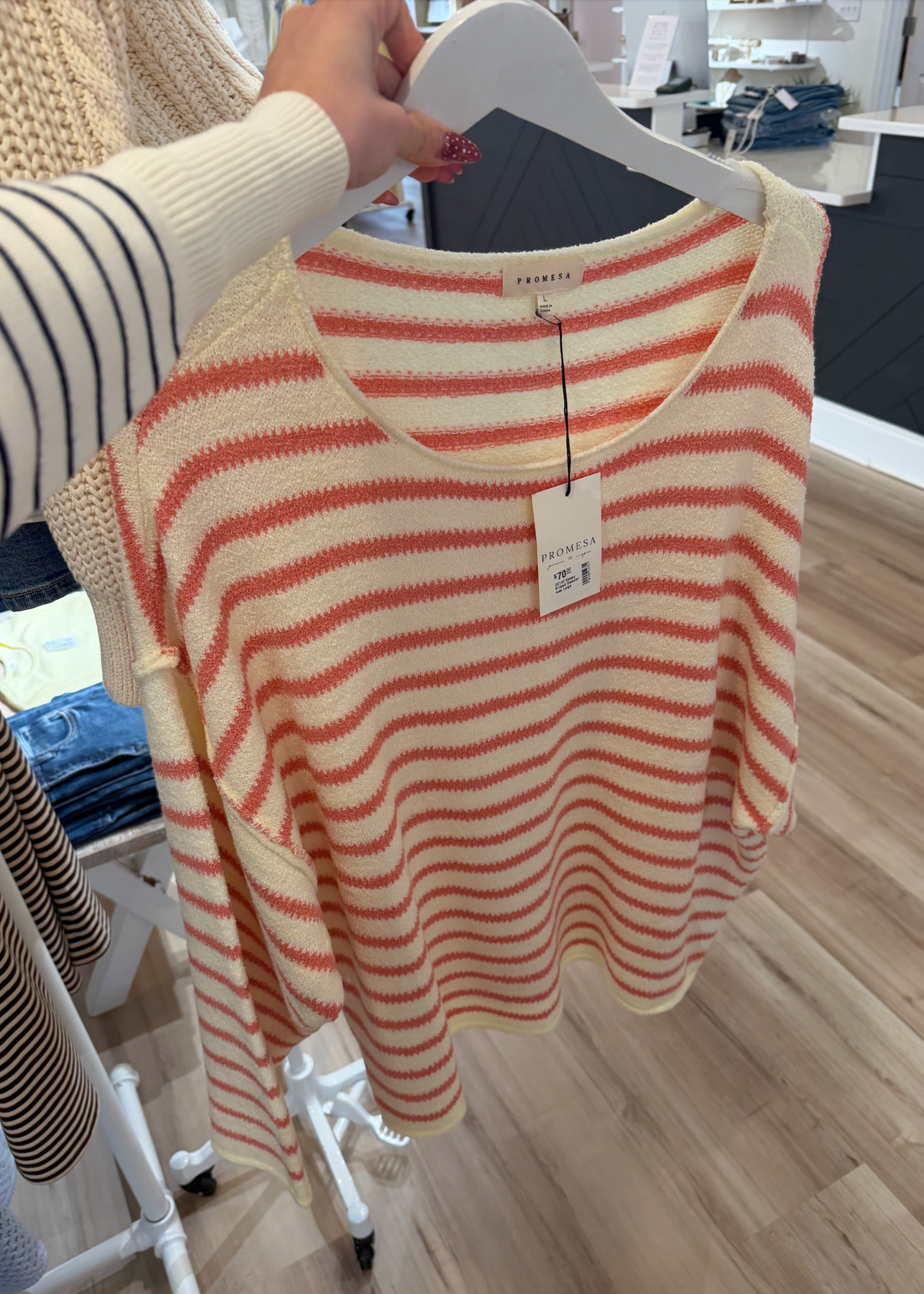 Daisey Striped Sweater