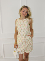 Lottie Scallop Hem Mini Dress