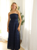 Sandra Frayed Maxi Dress