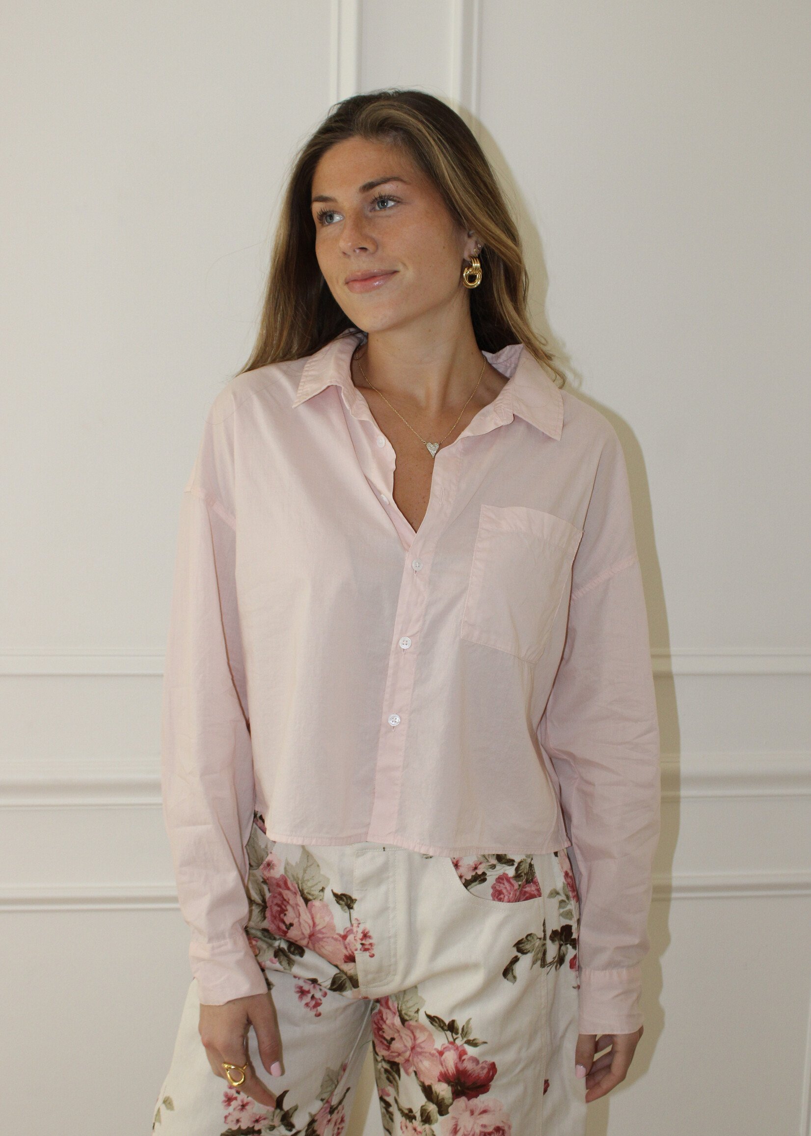 Adrianna Button Up Top