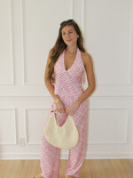 Koko Fish Print Halter Top