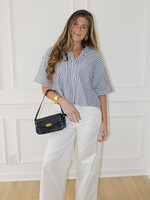 Kristen Stripe Pocket Top