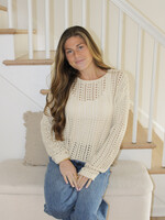 Z Supply Upland Crochet Sweater