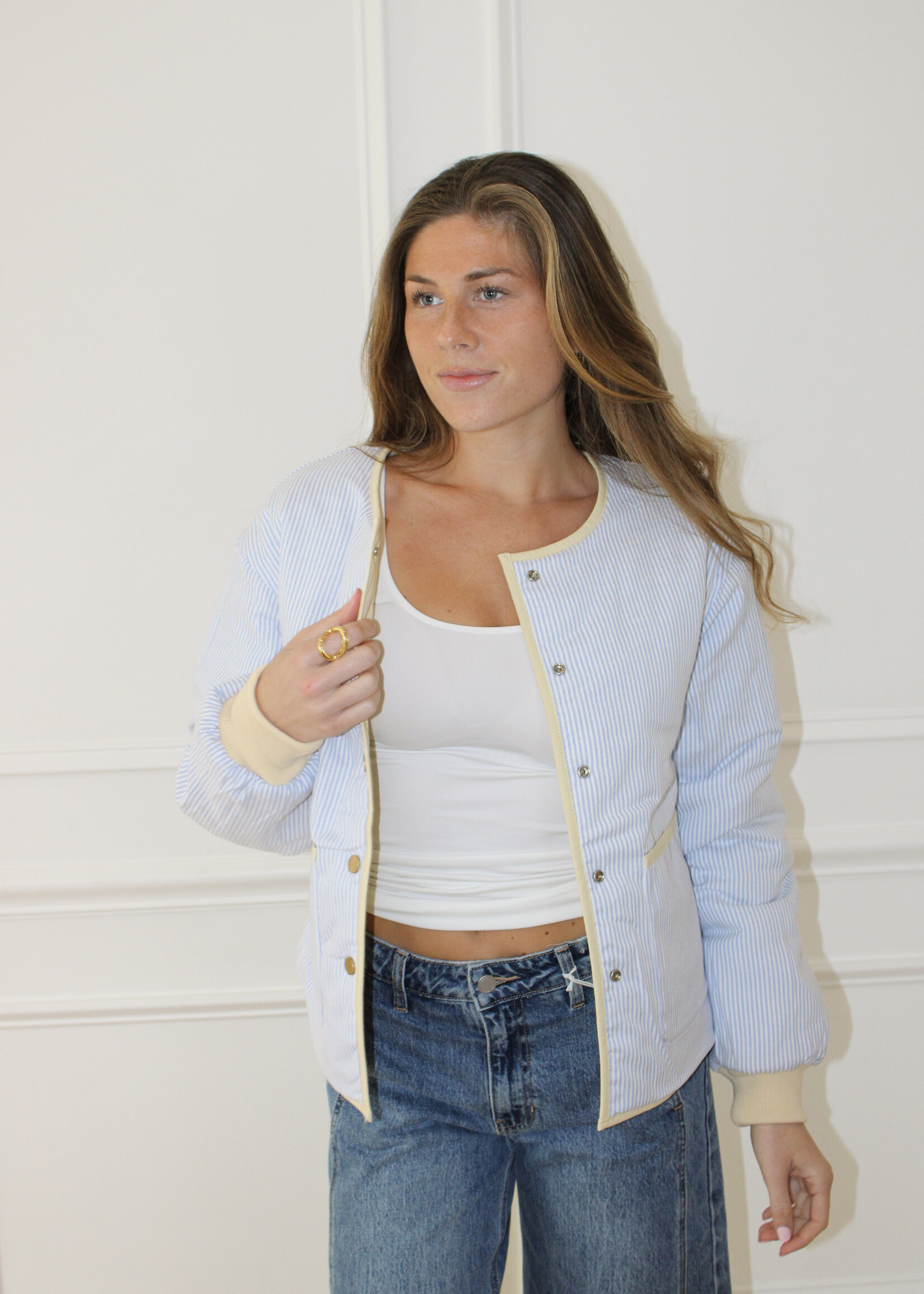 Krystina Quilted Reversible Jacket