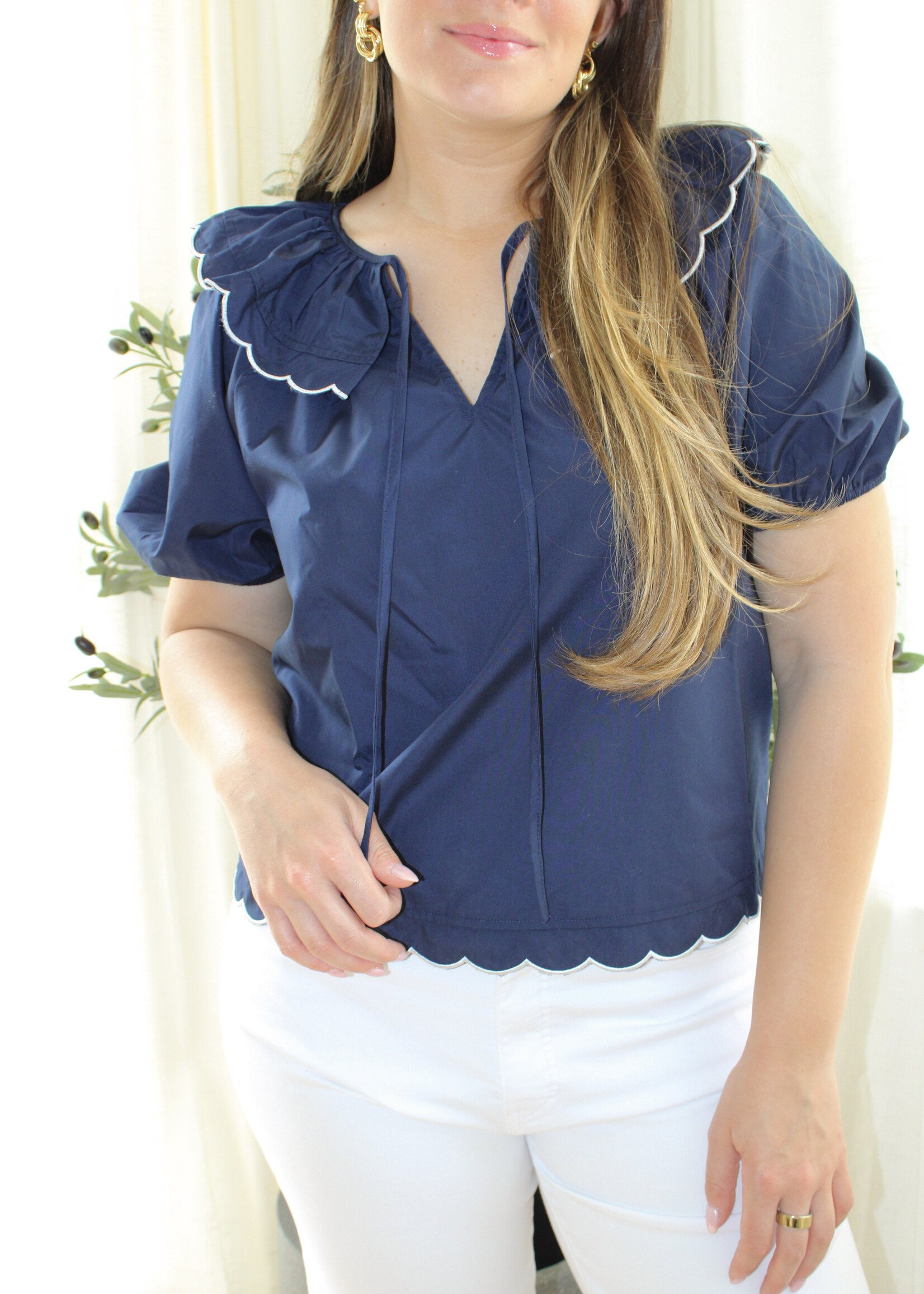 Arco Peter Pan Collar Blouse