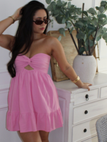 Pepper Twisted Mini Dress