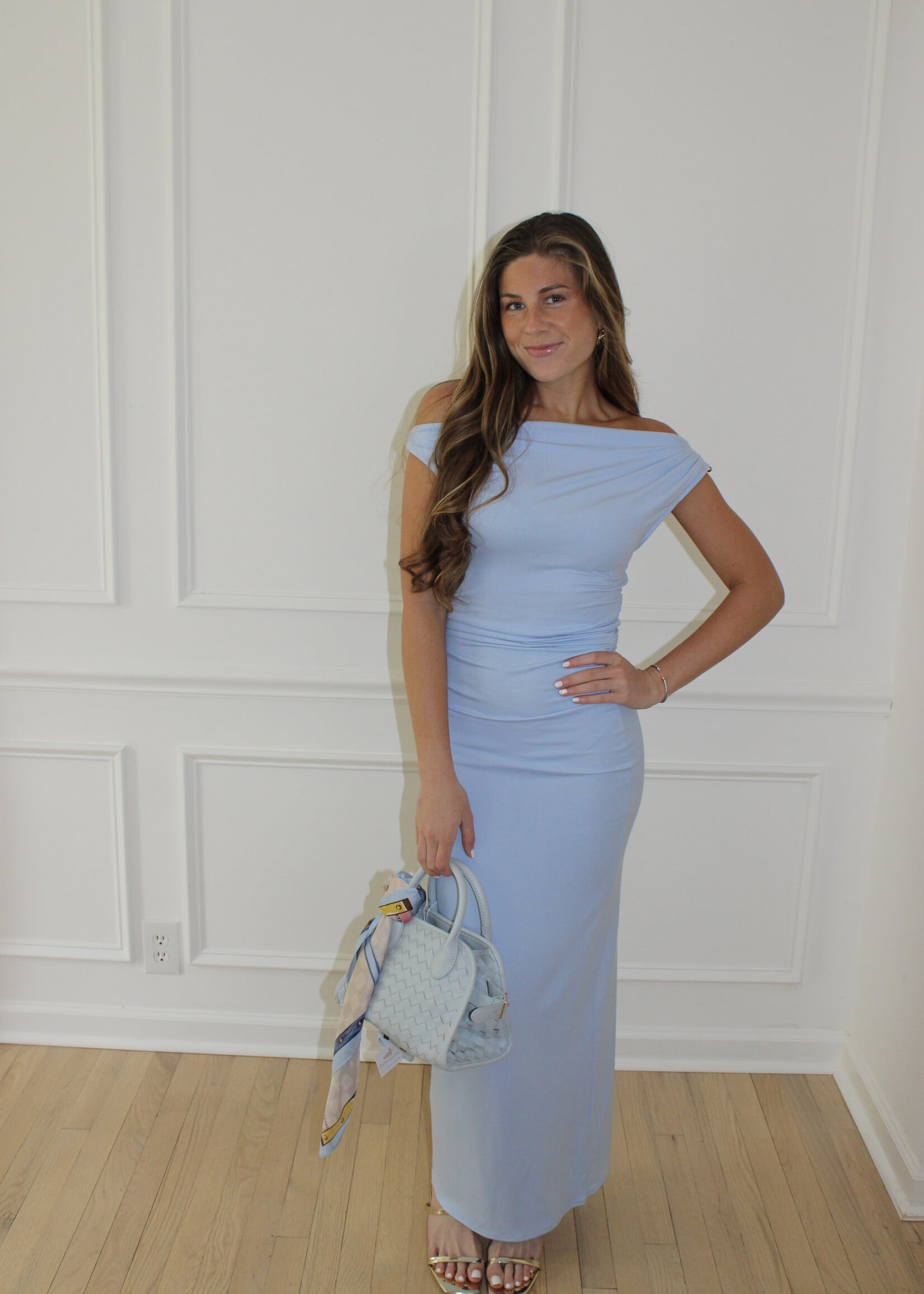 Lanie Asymmetric Knit Dress