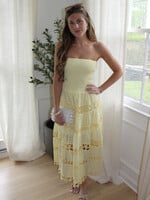 Jenni Eyelet Tube Dress