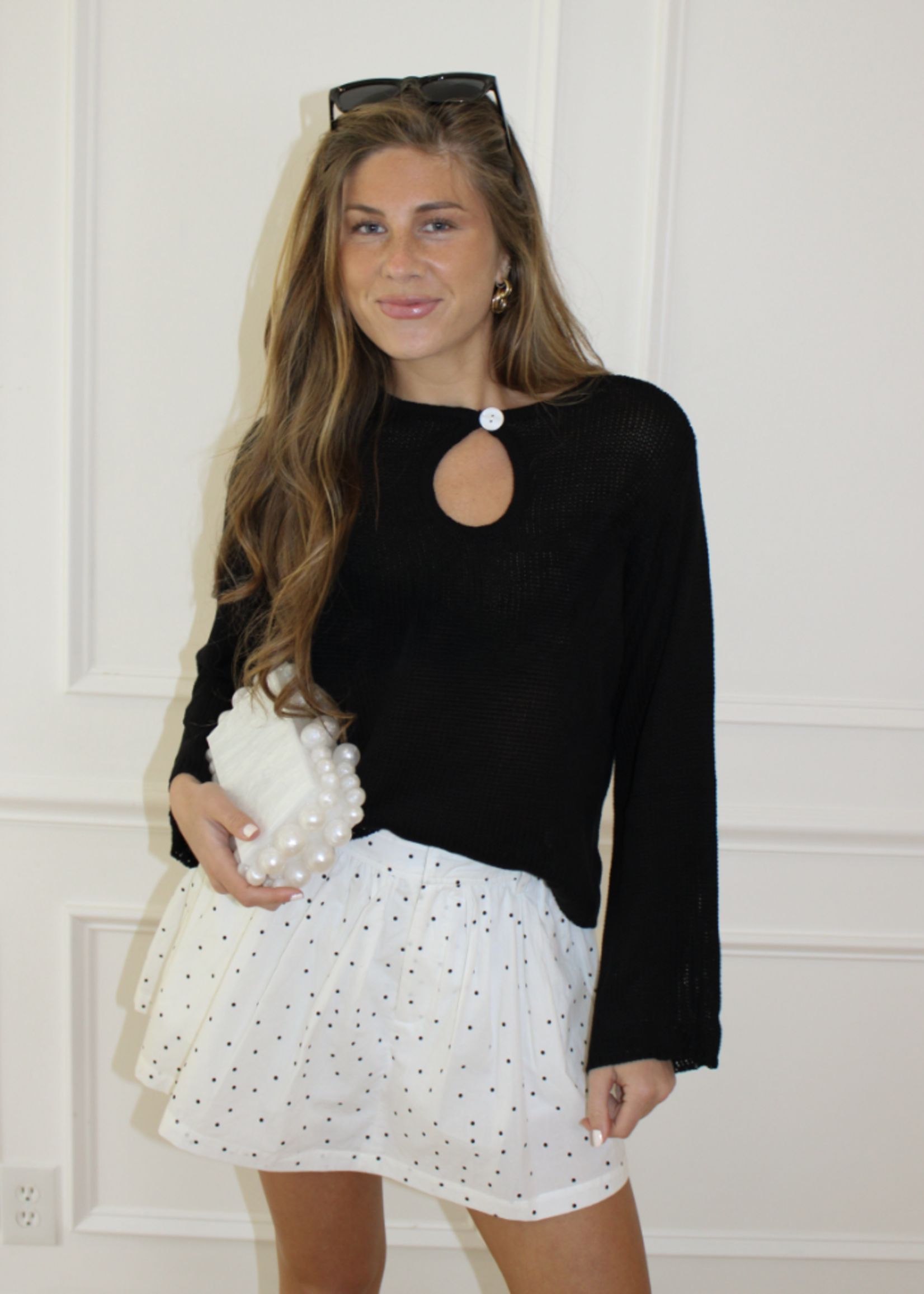 Hermione Keyhole Sweater