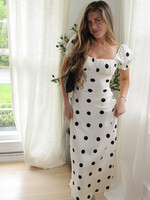Christa Puff Sleeve Maxi Dress
