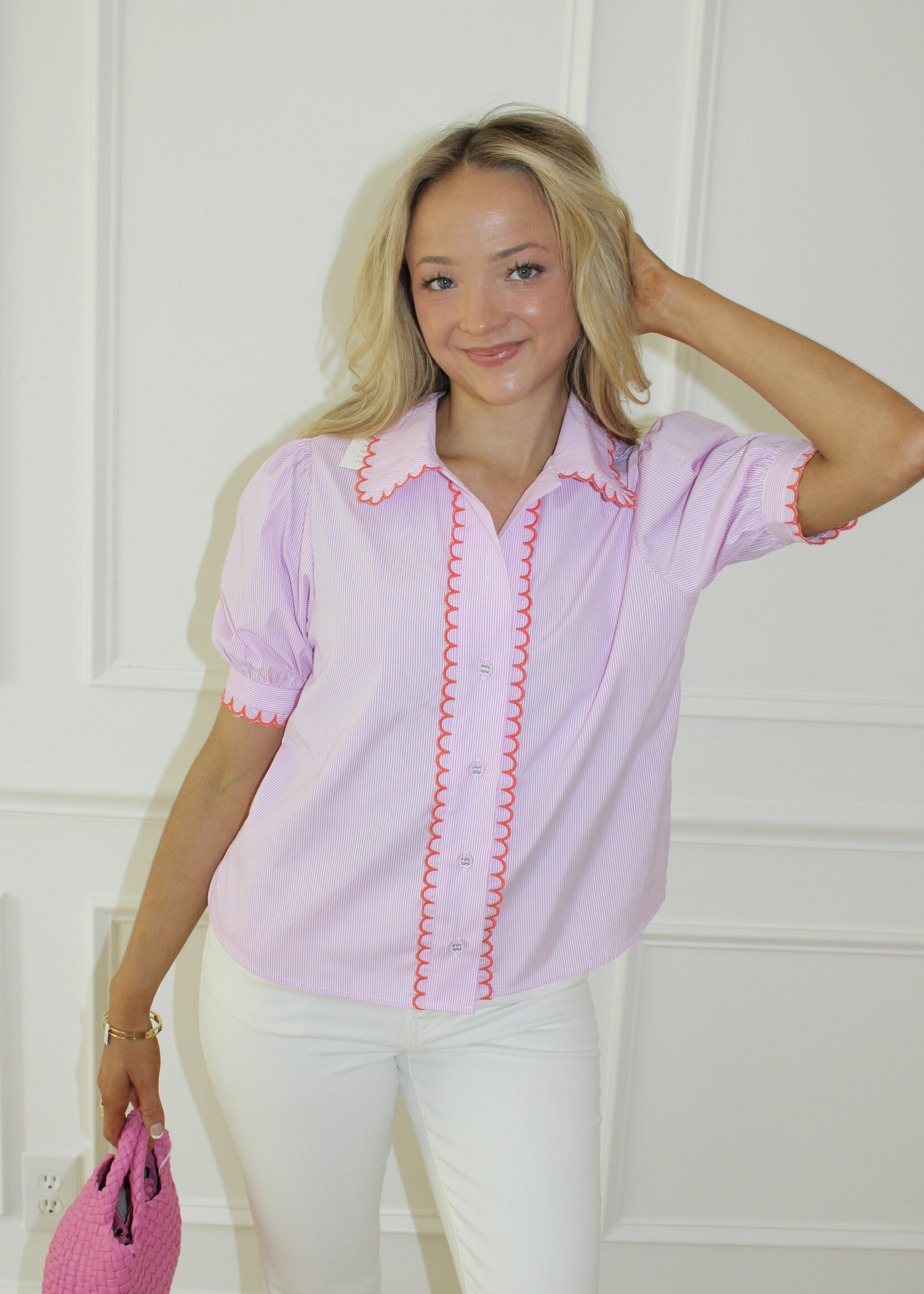 Orlo Scallop Collar Shirt