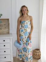 Pepita Linen Dress