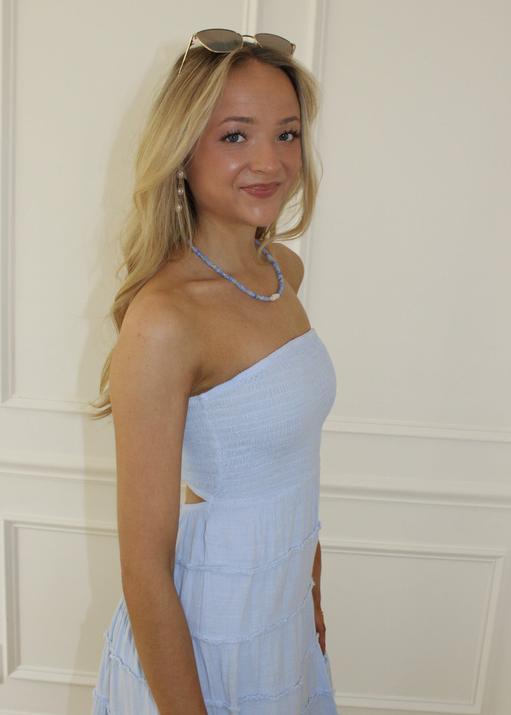 Penny Frayed Maxi Dress