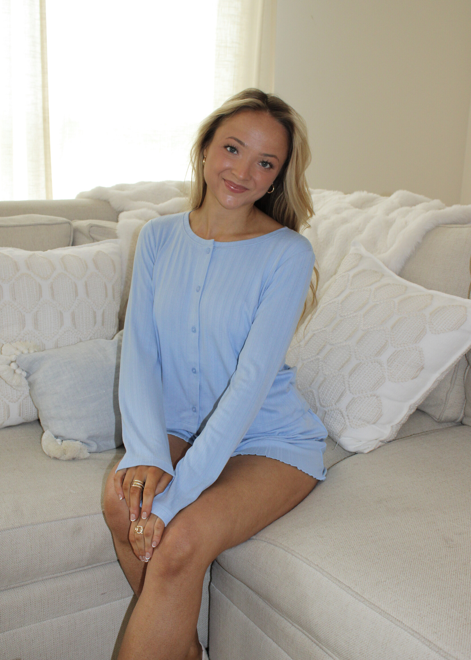 Z Supply Lovely Pointelle Top