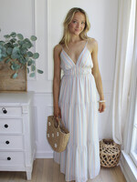 Addie V Neck Maxi Dress