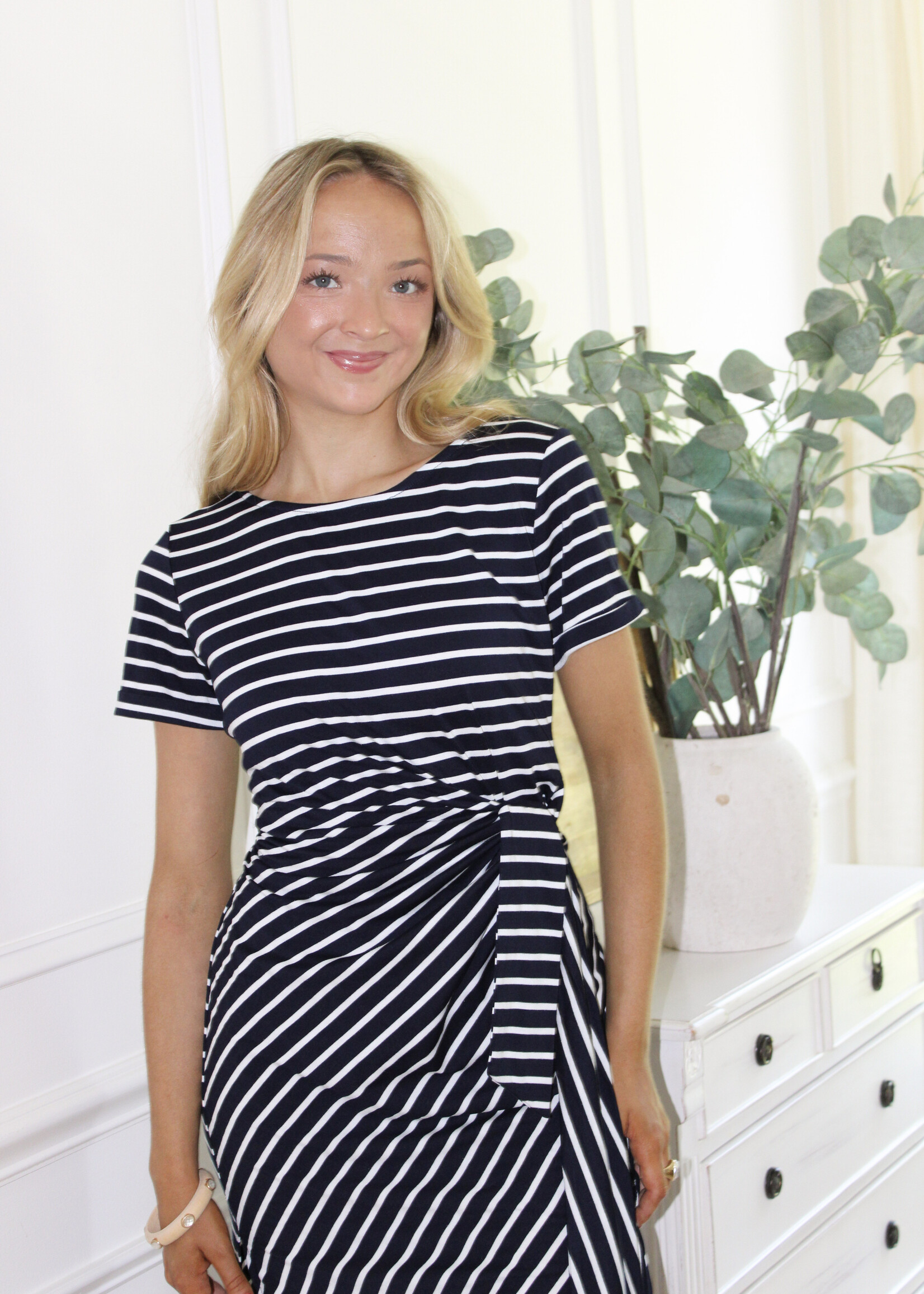 Kelli Striped Maxi Dress