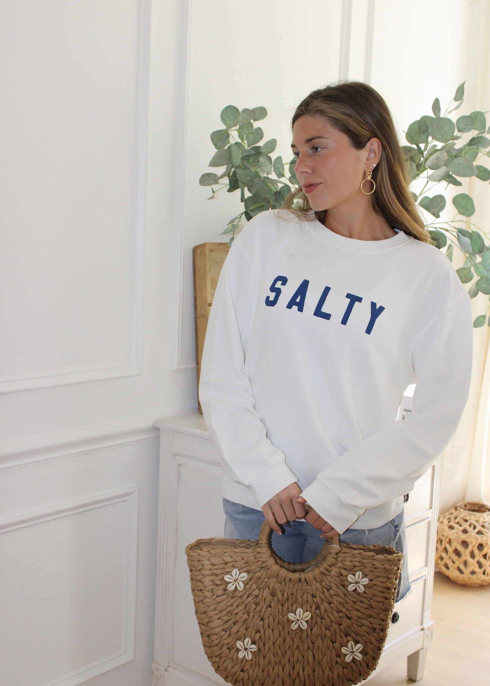 Z Supply Salty Boyfriend Sweatshirt
