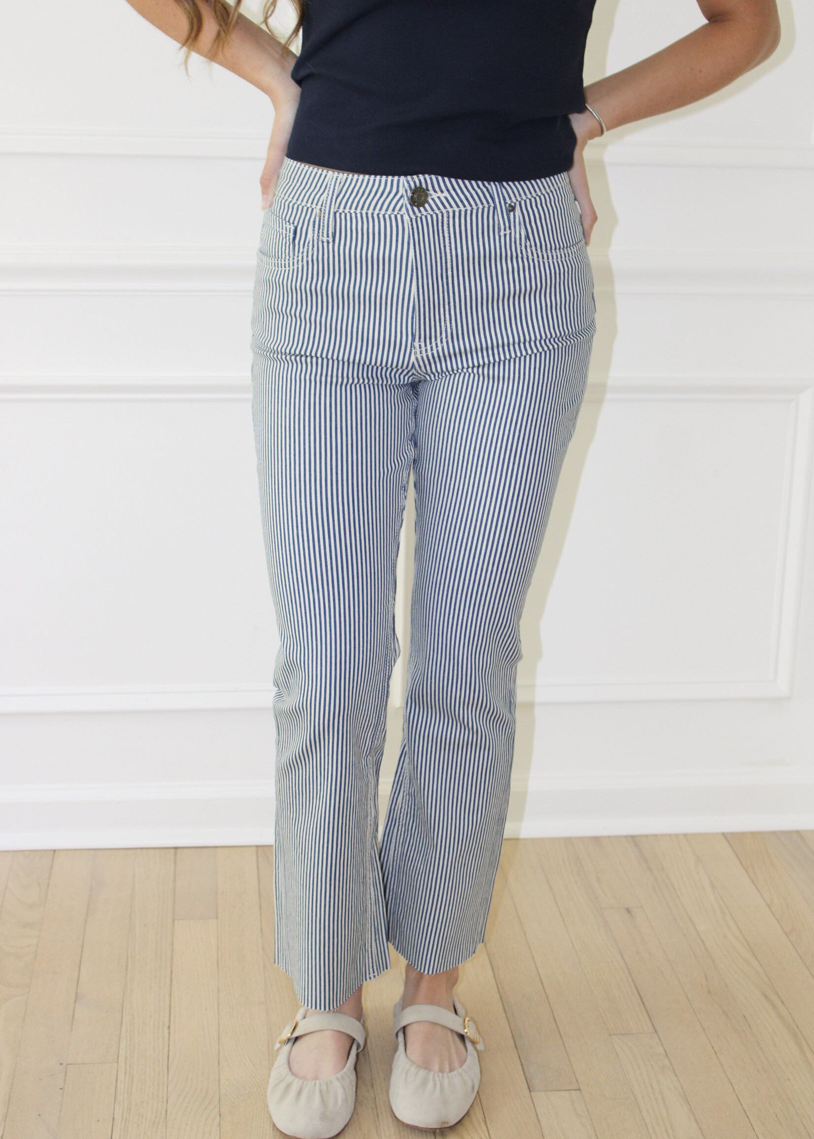 Kelsey High Rise Fab Ab Ankle Jeans