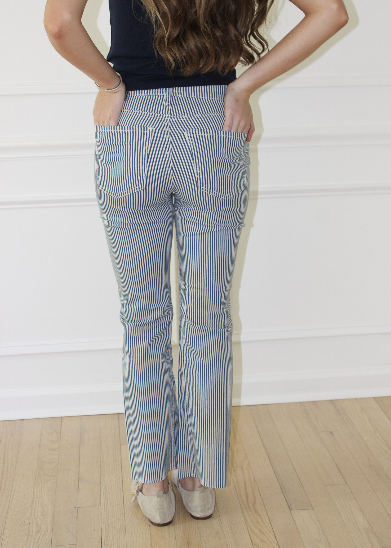 Kelsey High Rise Fab Ab Ankle Jeans