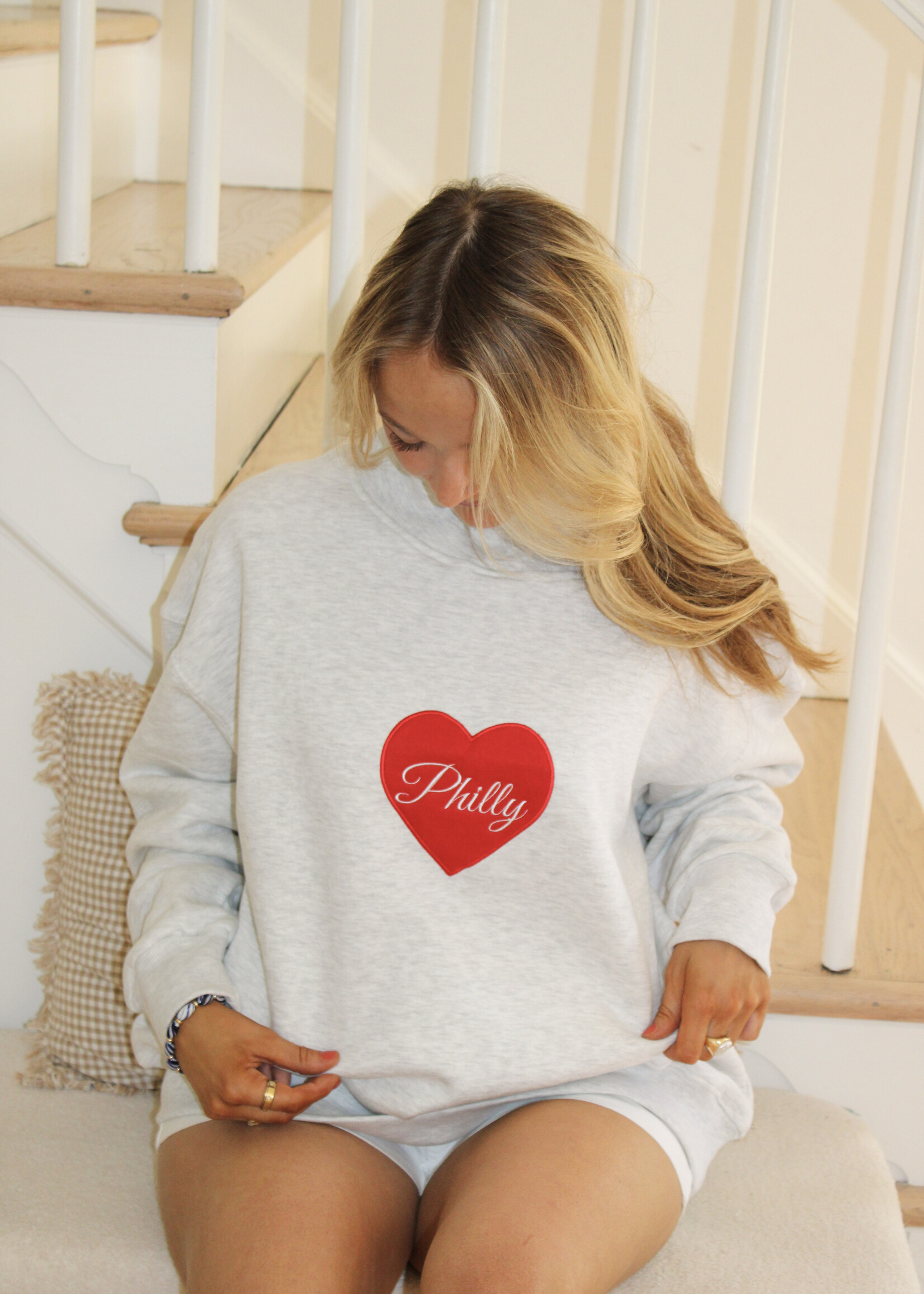 Philly Mock Neck Sweatshirt