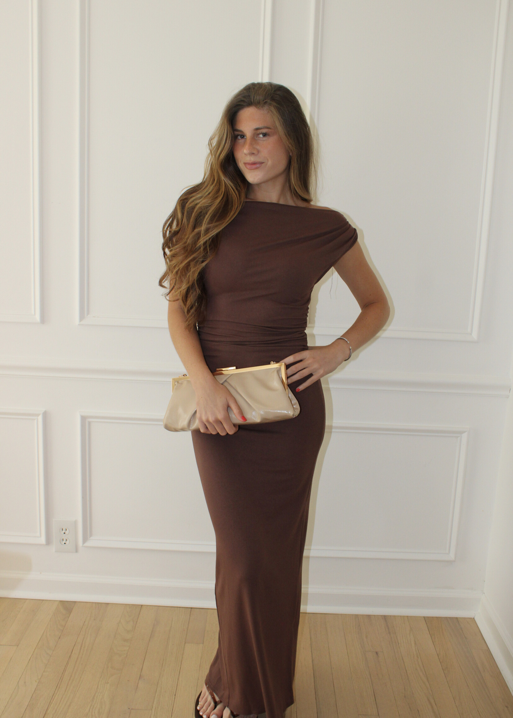 Mae Asymmetric Formal Dress