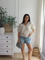 Hallie Starfish Button Down Cardigan