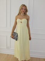 Karrigan Twist Front Maxi Dress