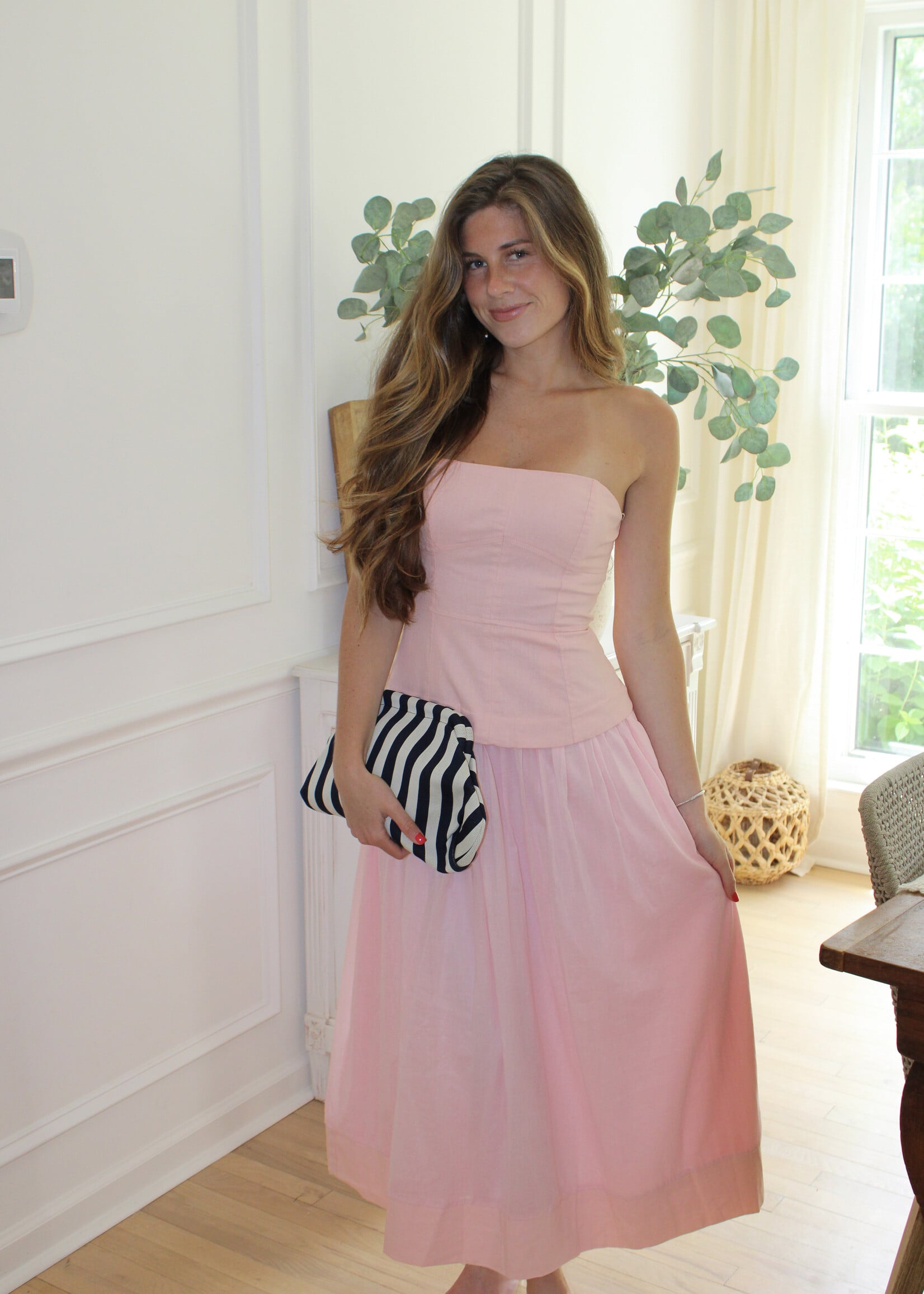 Parker Corset Lined Strapless Dress