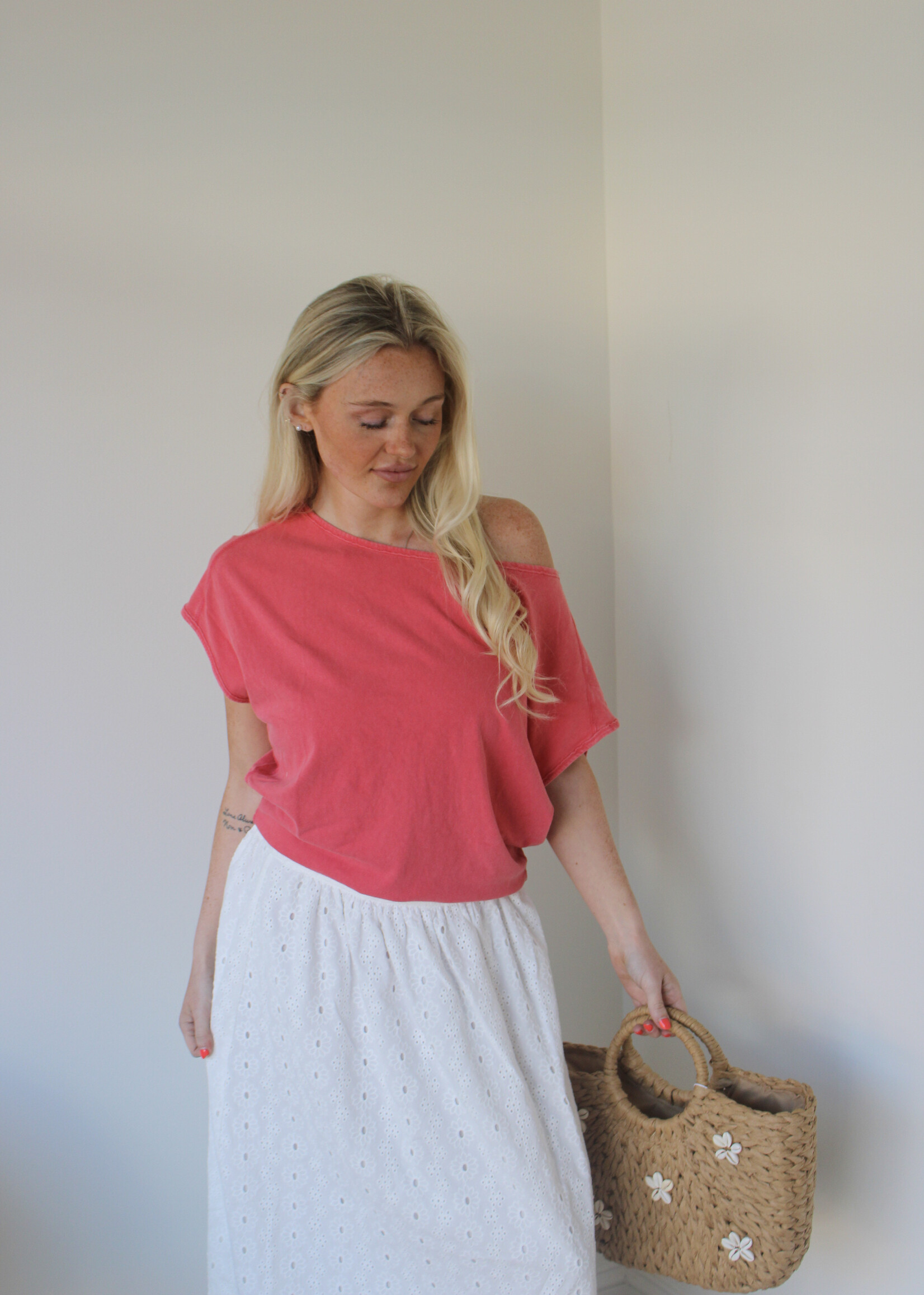 Z Supply Bria Eyelet Skirt