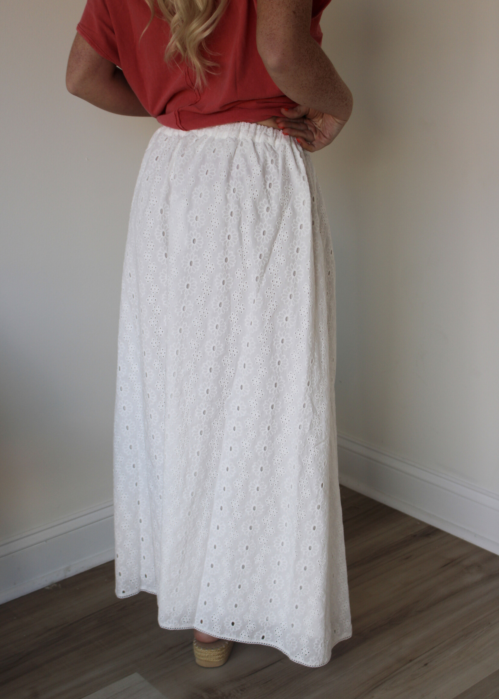 Z Supply Bria Eyelet Skirt