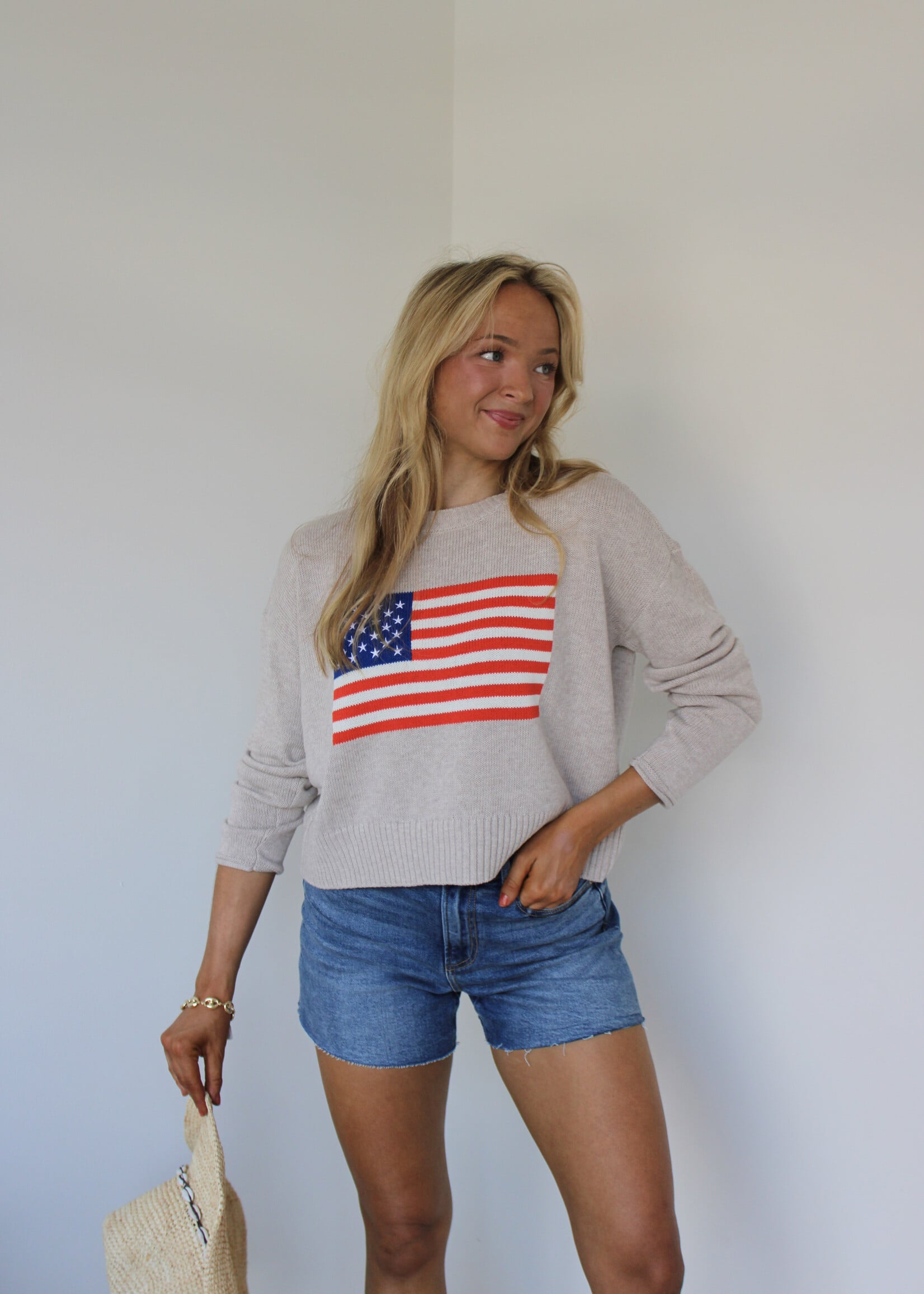 Z Supply  Sienna Patriot Sweater