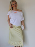 Harley Lace Trim Midi Skirt