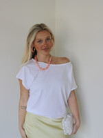 Free People Peggy Tee Clean Ivory