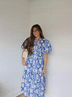 Jada Floral Midi Dress