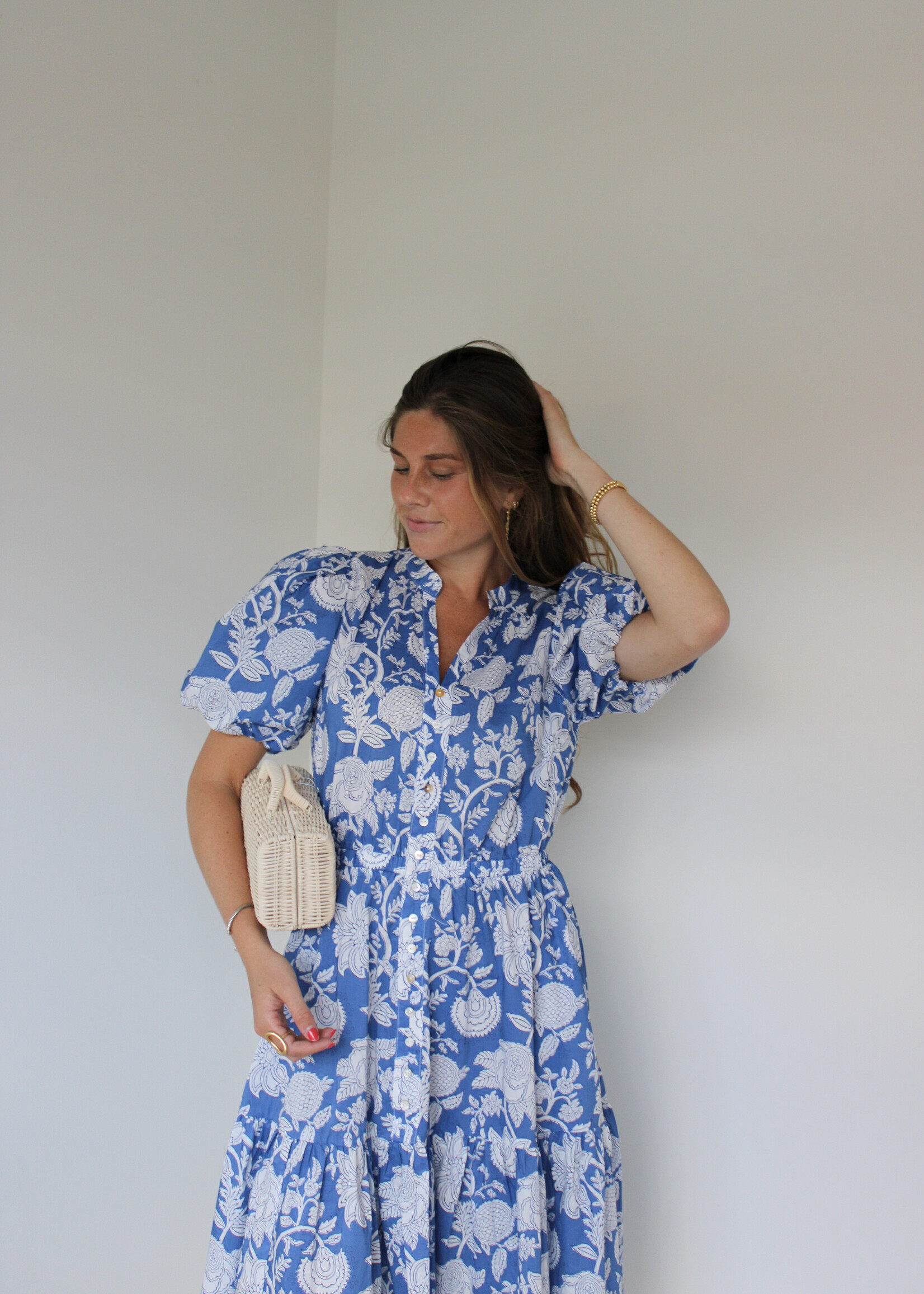 Jada Floral Midi Dress