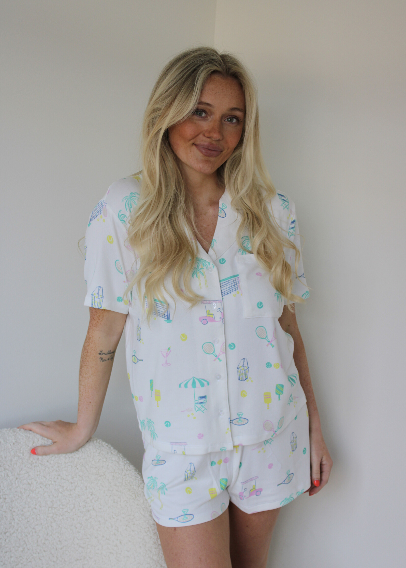 Z Supply Court Sports PJ Top