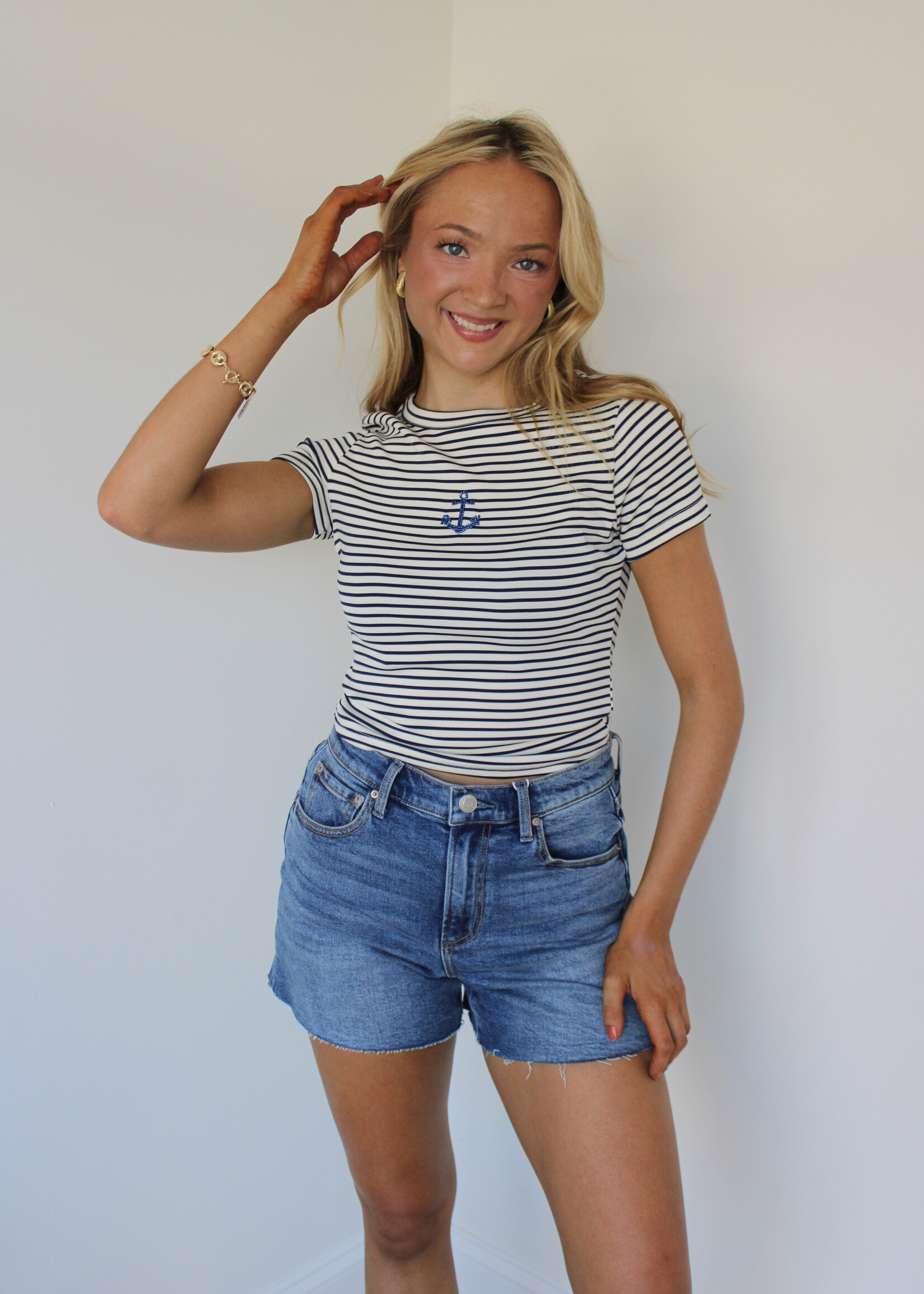 Courtney Anchor Tee