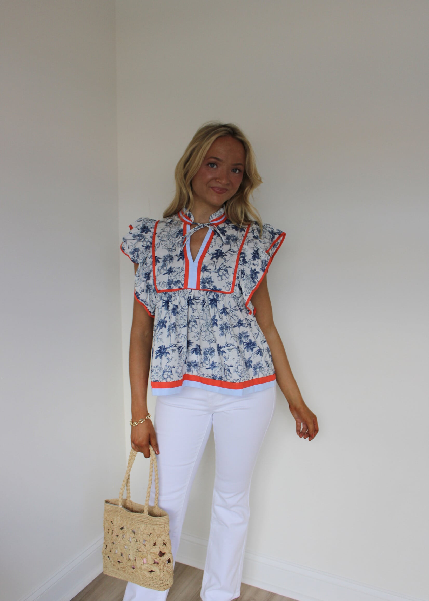 Robyn Flutter Sleeve Top