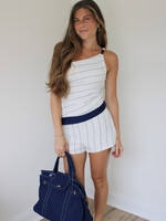 Raine Striped Mini Shorts