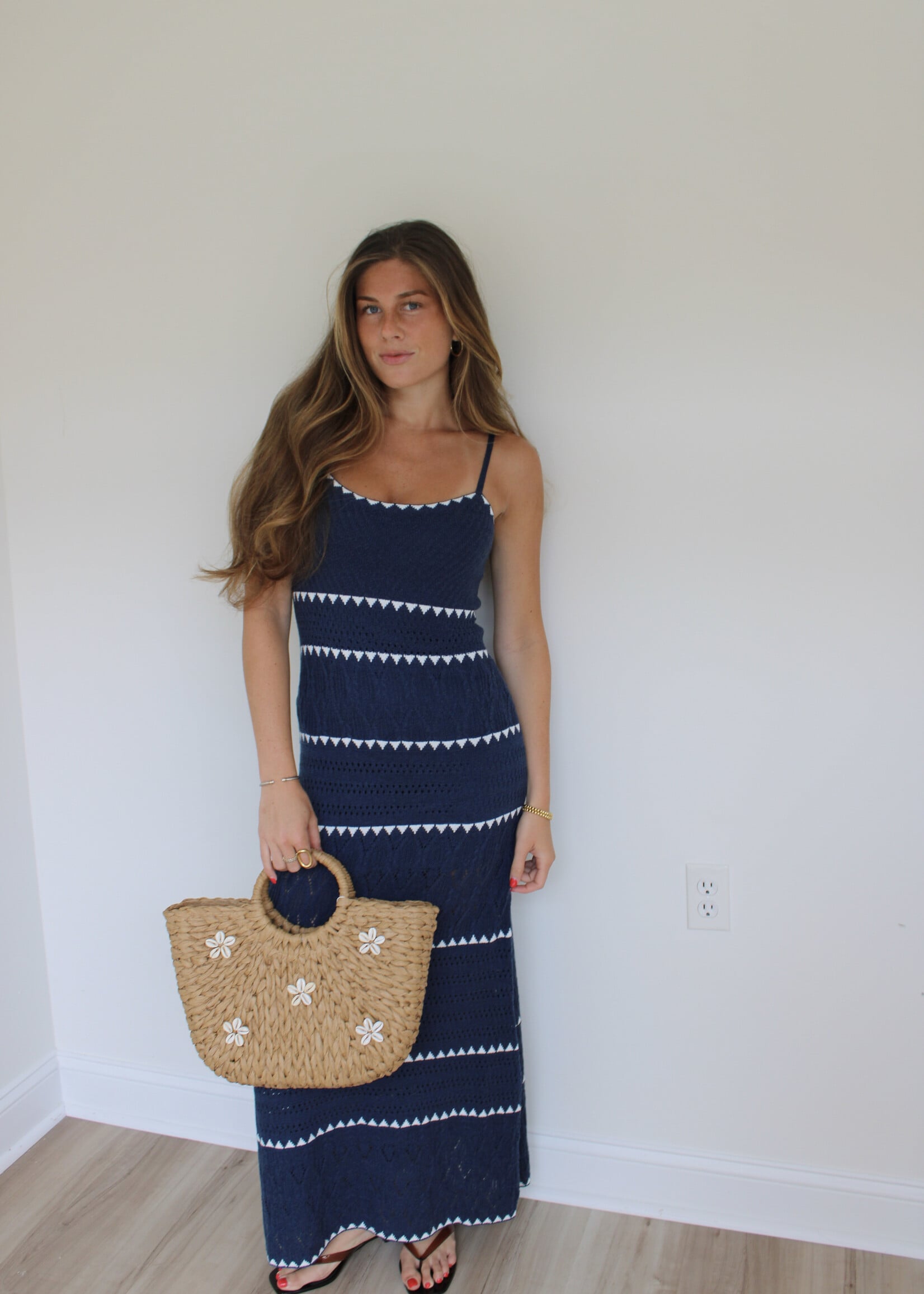 Z Supply Catamaran Striped Maxi Dress