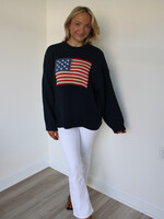 American Flag Sweater