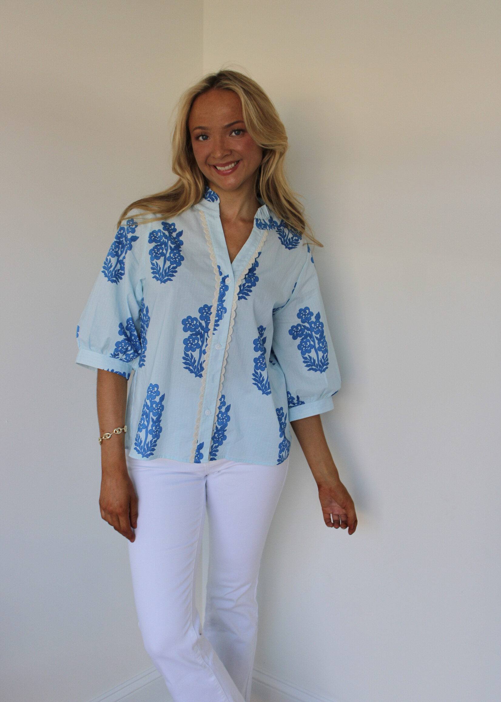 Renna Floral Top
