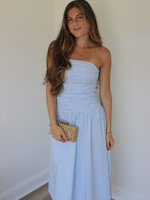 Molly Ruched Bodice Midi Dress