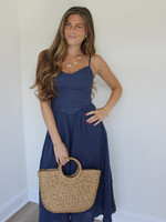 Keala Linen Sleeveless Maxi Dress