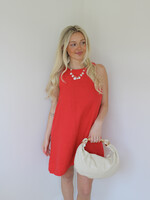 Amy Sleeveless Woven Linen Dress
