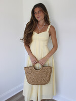 Brynn Flare Open Back Maxi Dress