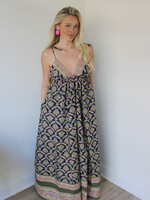 Free People Sorrento Stroll Printed Maxi Dress