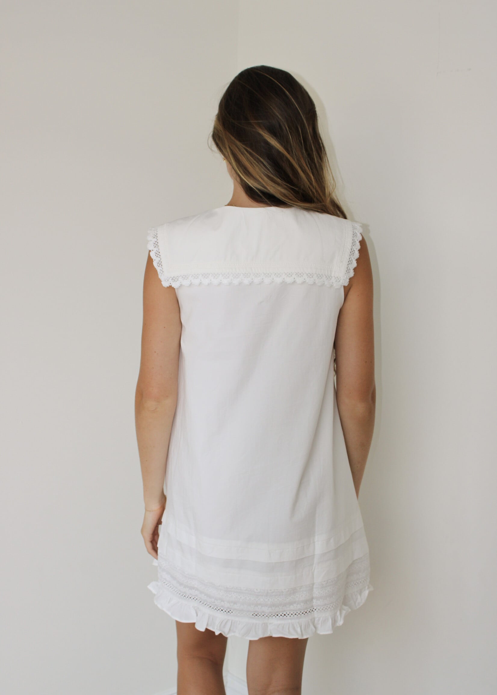 Beanca Ruffle Hem Mini Dress