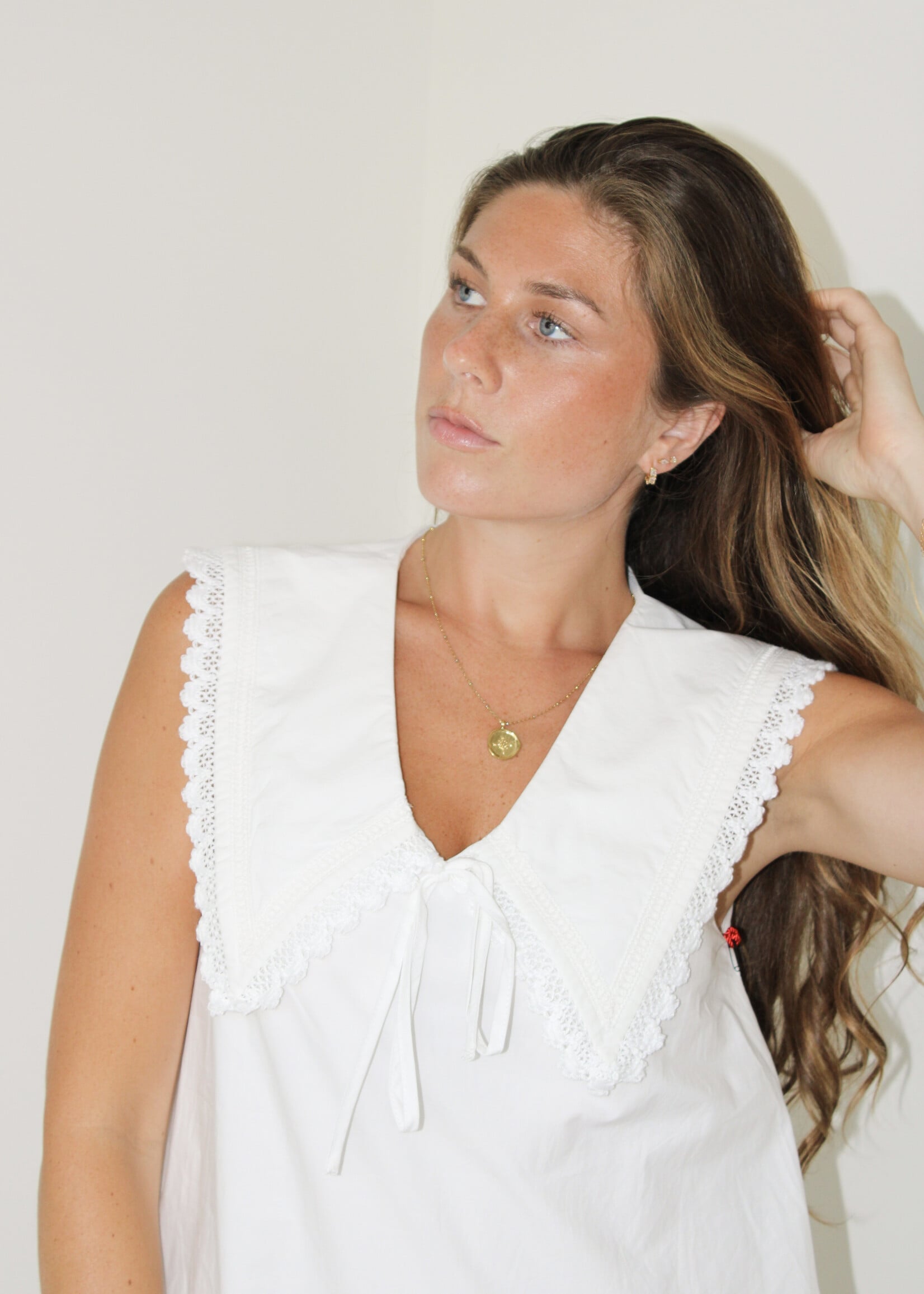 Beanca Ruffle Hem Mini Dress