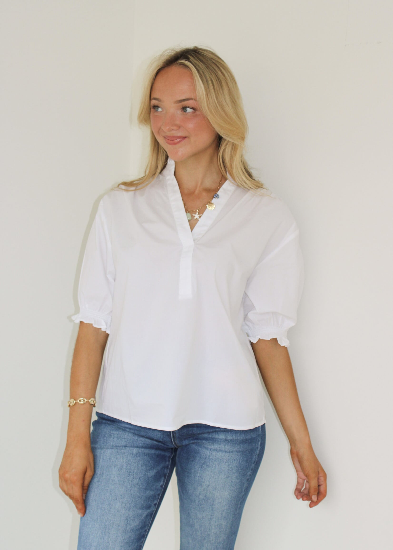 Aneira Balloon Sleeve Top
